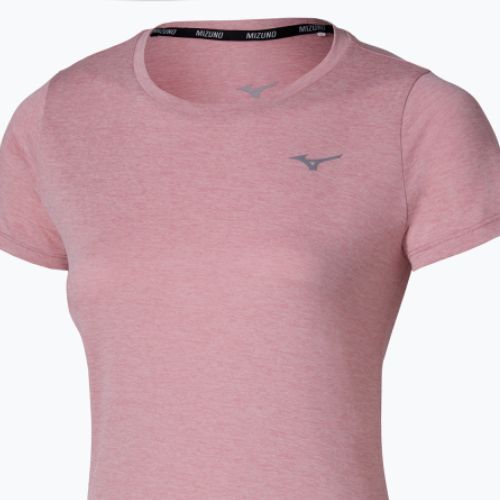 Moteriški bėgimo marškinėliai Mizuno Core Tee Rose Elegance