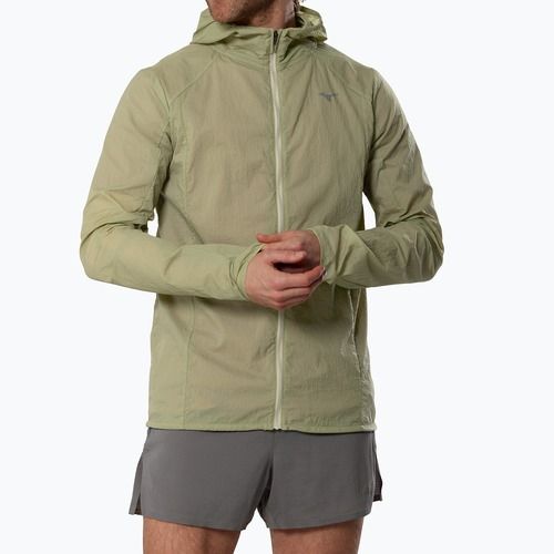 Vyriška bėgimo striukė Mizuno Tech Light Hooded elm