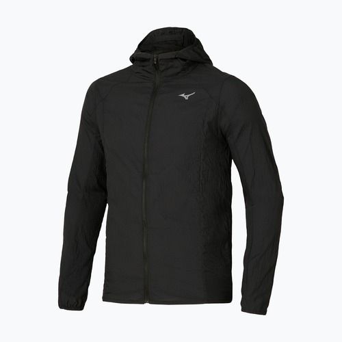 Vyriška bėgimo striukė Mizuno Tech Light Hooded black