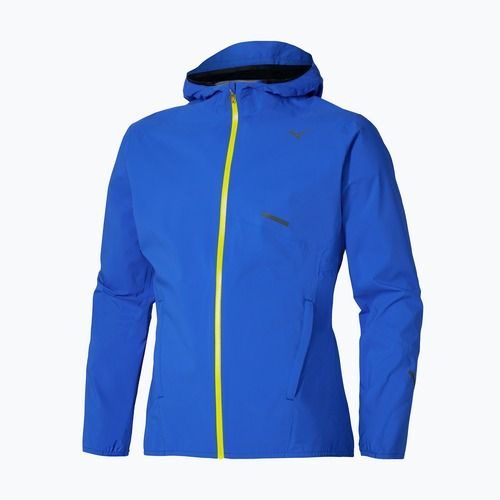 Vyriška bėgimo striukė Mizuno Trail Waterproof 20K Hooded dazzling blue