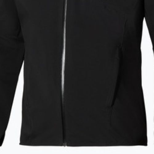 Vyriška bėgimo striukė Mizuno Trail Waterproof 20K Hooded black