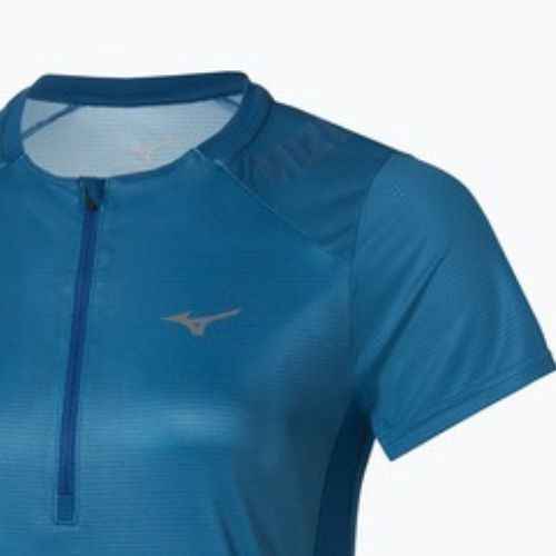 Moteriški bėgimo marškinėliai Mizuno Trail Graphic Tee sailor blue