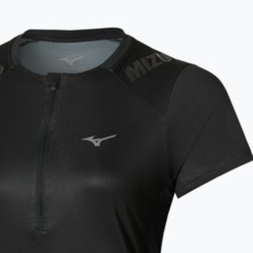 Moteriški bėgimo marškinėliai Mizuno Trail Graphic Tee black