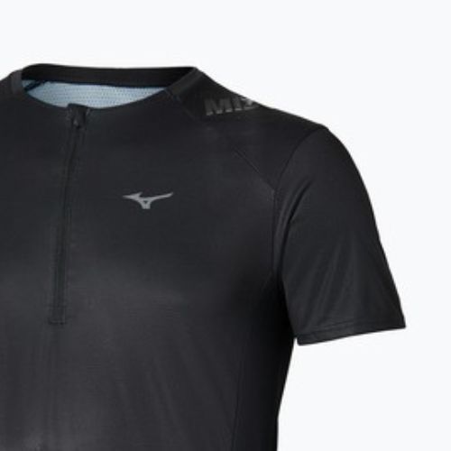 Vyriški bėgimo marškinėliai Mizuno Trail Graphic Tee black