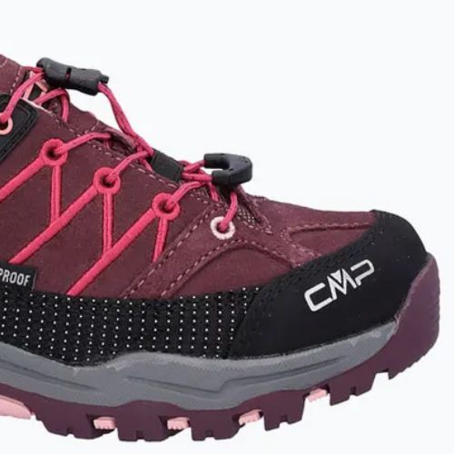 Vaikiški žygio batai CMP Rigel Low Wp plum/peach
