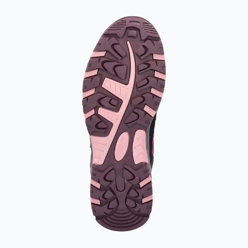 Paauglių žygio batai CMP Rigel Low Wp plum/peach
