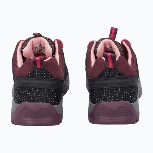 Paauglių žygio batai CMP Rigel Low Wp plum/peach