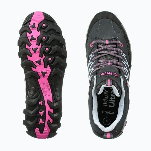 Moteriški trekinginiai batai CMP Rigel Low Wp titanium/skyway