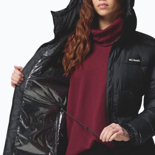 Moteriškas pašiltintas paltas Columbia Pike Lake III Long black