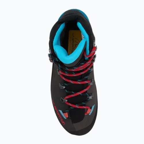 Moteriški trekingo batai La Sportiva Aequilibrium Trek GTX carbon/malibu blue