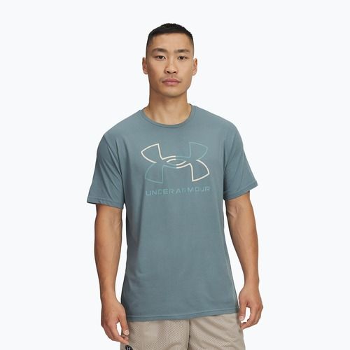 Vyriški treniruočių marškinėliai Under Armour GL Foundation Update jasper blue/khaki base/serpentine