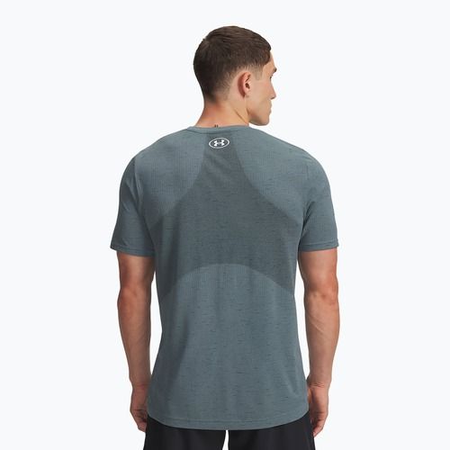Vyriški treniruočių marškinėliai Under Armour Vanish Seamless jasper blue/white