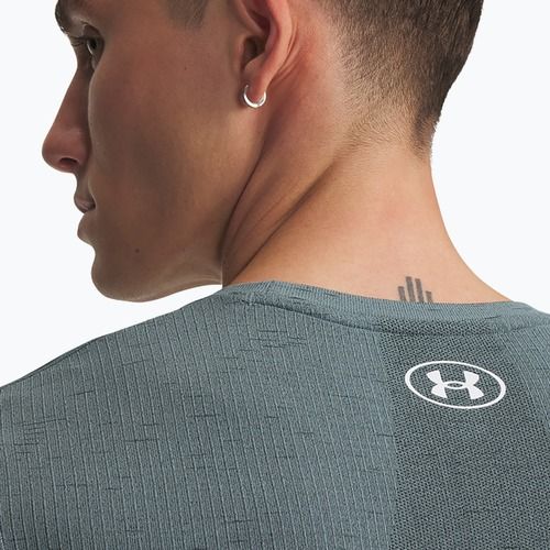 Vyriški treniruočių marškinėliai Under Armour Vanish Seamless jasper blue/white