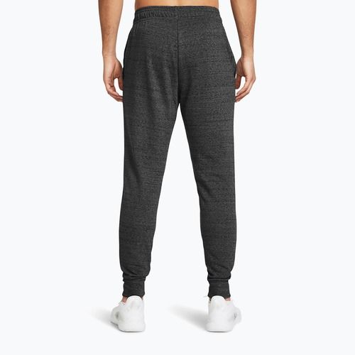 Vyriškos kelnės Under Armour Rival Terry Jogger castlerock light heather/onyx white