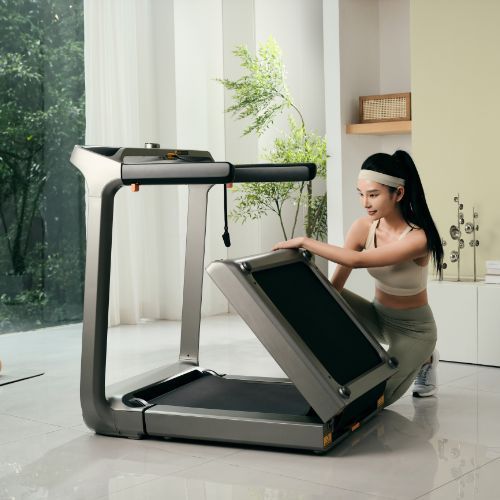 Elektrinis bėgimo takelis Kingsmith X218 WalkingPad black/gray