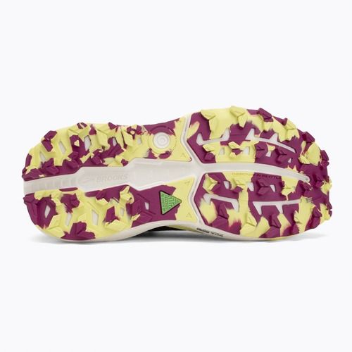 Moteriški bėgimo bateliai Brooks Caldera 8 grey/black/lime