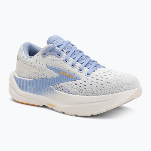 Moteriški bėgimo bateliai Brooks Ghost Max 3 coconut/blue heron/orange