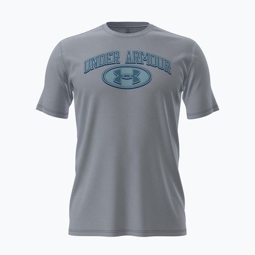 Vyriški treniruočių marškinėliai Under Armour WM Locker Tag mod gray/blue haze