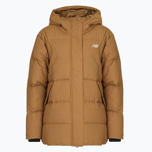 Moteriška pūsta striukė New Balance NBX Soft Alpine Icon Down brown