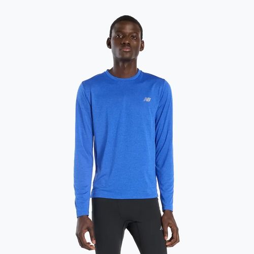 Vyriški marškinėliai ilgomis rankovėmis New Balance Athletics blue gemstone