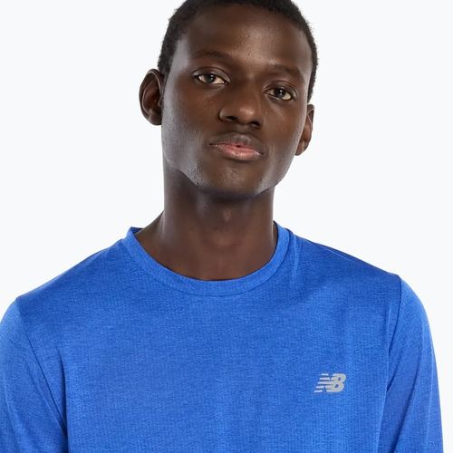 Vyriški marškinėliai ilgomis rankovėmis New Balance Athletics blue gemstone