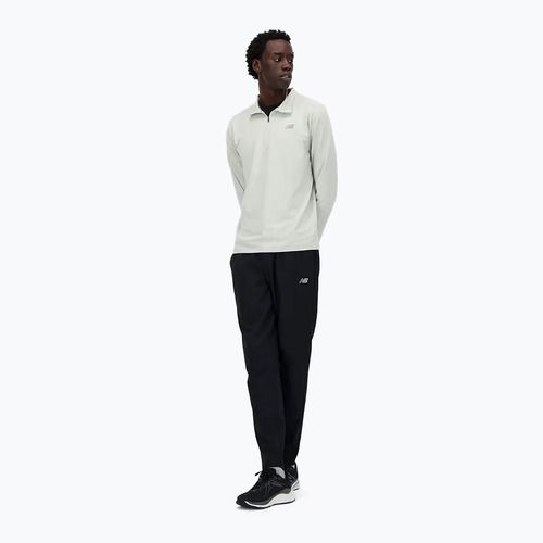 Vyriškas bėgimo džemperis New Balance Space Dye 1/4 Zip grey