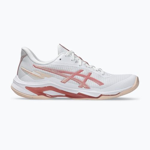 Moteriški tinklinio bateliai ASICS Netburner Ballistic FF 4 white/rose red