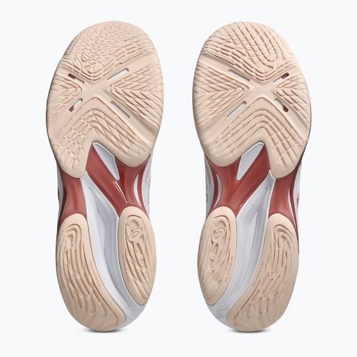 Moteriški tinklinio bateliai ASICS Netburner Ballistic FF 4 white/rose red