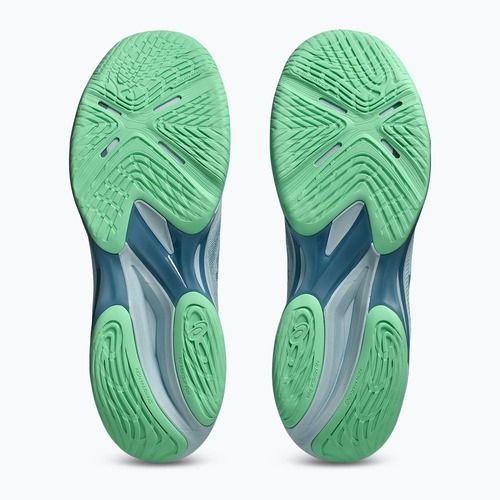 Vyriški tinklinio bateliai ASICS Netburner Ballistic FF 4 cool grey/saba blue