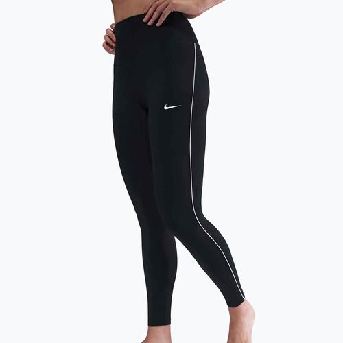 Moteriškos tamprės Nike One High-Waisted black/white