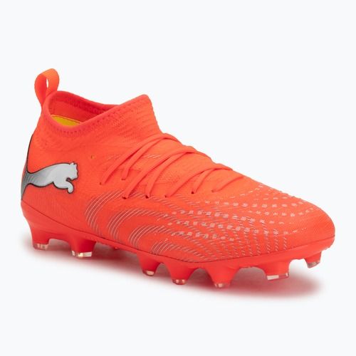Vaikiški futbolo bateliai PUMA Future 9 Match FG/AG Jr glowing red/puma white/puma black/puma silver