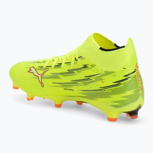 Futbolo bateliai PUMA Ultra 6 Match + FG/AG Yellow Alert/Puma Black/Glowing Red/Lime Squeeze