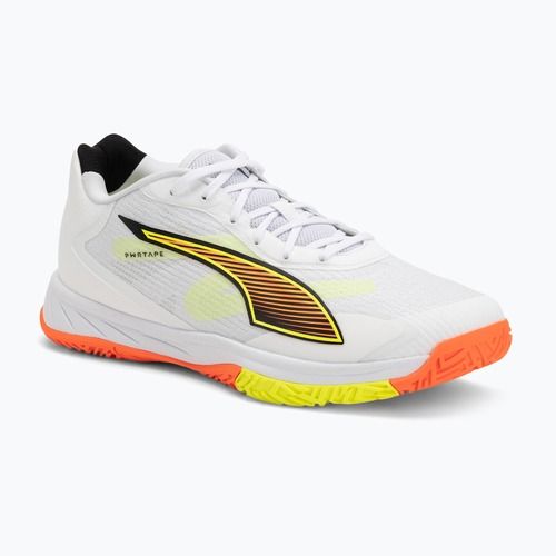 Rankinio batai PUMA Accelerate Turbo 4 Game On Puma White/Glowing Red/Ultra Blue