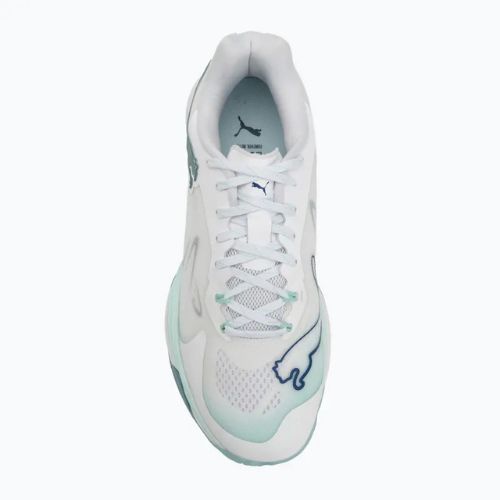 Moteriški rankinio batai PUMA Vantage Nitro Game On puma white/baltic blue/fresh water