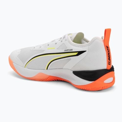 Rankinio batai PUMA Eliminate Nitro 4 Game On Puma White/Glowing Red/Ultra Blue