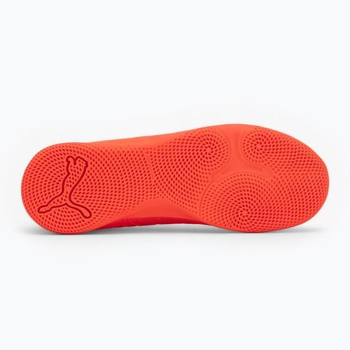 Vaikiški futbolo bateliai PUMA Future 9 Play IT Jr glowing red/puma white/puma black/puma silver