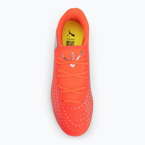Futbolo bateliai PUMA Future 9 Play IT glowing red/puma white/puma black/puma silver