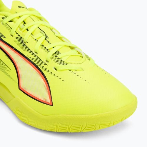 Vaikiški futbolo bateliai PUMA Ultra 6 Play IT Jr yellow alert/puma black/glowing red/lime squeeze