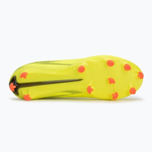 Futbolo bateliai PUMA Ultra 6 Play+ FG/AG yellow alert/puma black/glowing red/lime squeeze