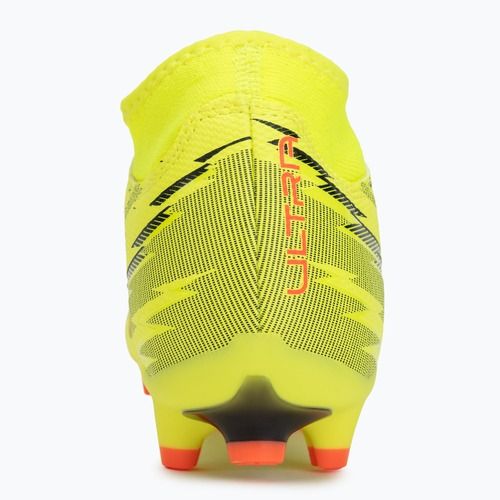 Futbolo bateliai PUMA Ultra 6 Play+ FG/AG yellow alert/puma black/glowing red/lime squeeze