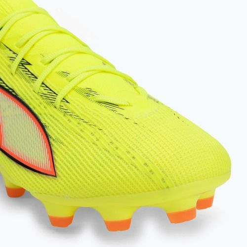 Futbolo bateliai PUMA Ultra 6 Pro FG/AG Yellow Alert/Puma Black/Glowing Red/Lime Squeeze