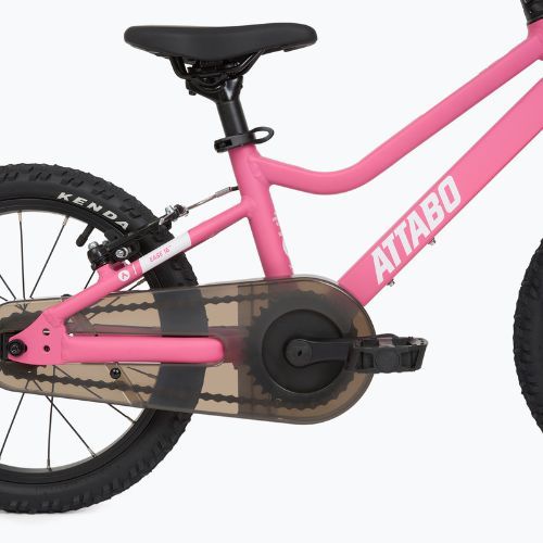 Vaikiškas dviratis ATTABO EASE 16" 6,4 kg Gen 2 pink