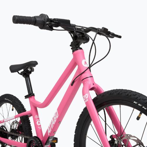 Vaikiškas dviratis ATTABO EASE 20" 8,4 kg Gen 2 pink