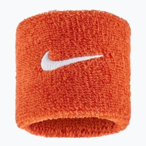Riešų juostos Nike Swoosh Classic Wristbands 2 vnt. team orange/white