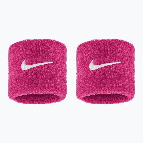 Riešo juostos Nike Swoosh Classic Wristbands 2 vnt. vivid pink/white