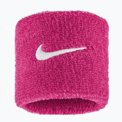 Riešo juostos Nike Swoosh Classic Wristbands 2 vnt. vivid pink/white