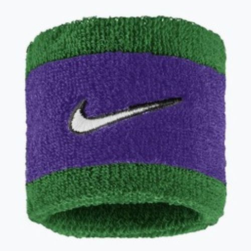 Riešo juostos Nike Swoosh Classic Wristbands 2 vnt. clover/fierce purple/white