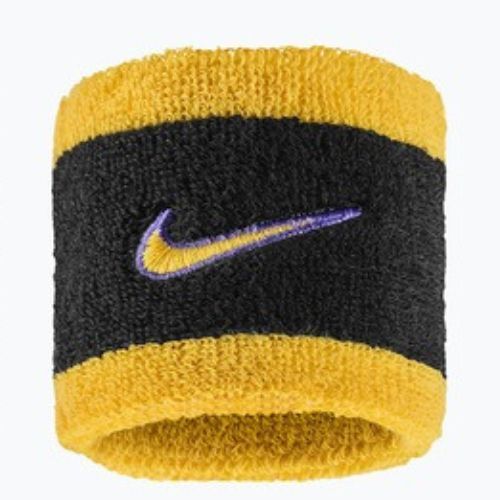 Riešo juostos Nike Swoosh Classic Wristbands 2 vnt. black/court purple/university gold