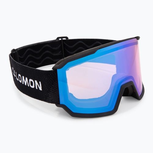 Slidinėjimo akiniai Salomon S/View 3 black/ml light blue