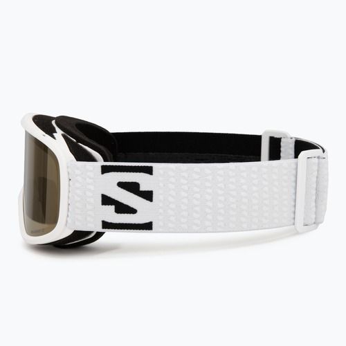 Vaikiški slidinėjimo akiniai Salomon Lumi Acces Jr white/flash gold